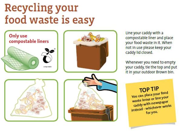 Recycling your food waste is easy!