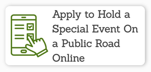 Apply to Hold a Special Event On a Public Road Online