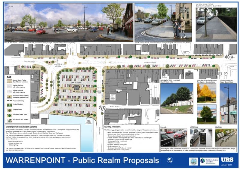 Warrenpoint Public Realm Scheme – Works Now Underway