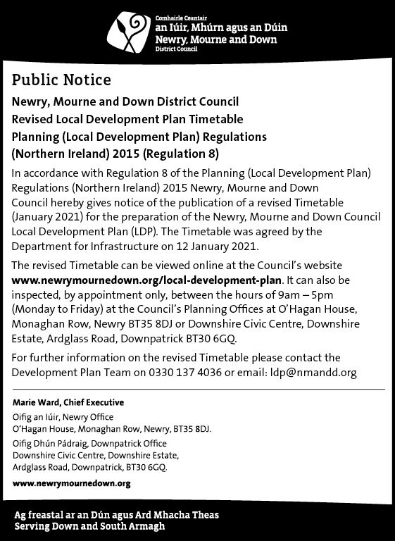 Revised Local Development Plan (LDP) Timetable Published 