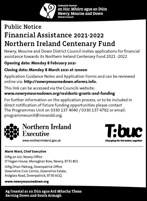 Northern Ireland Centenary Fund 2021 -2022 