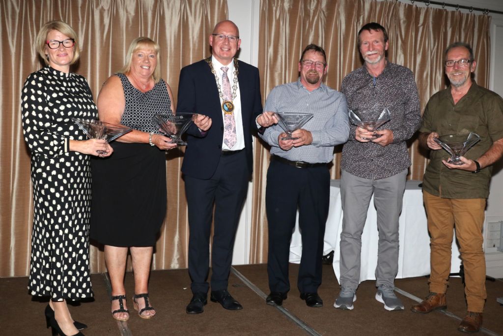 Chairperson Hosts Reception to Celebrate Local Skiffie Teams Success