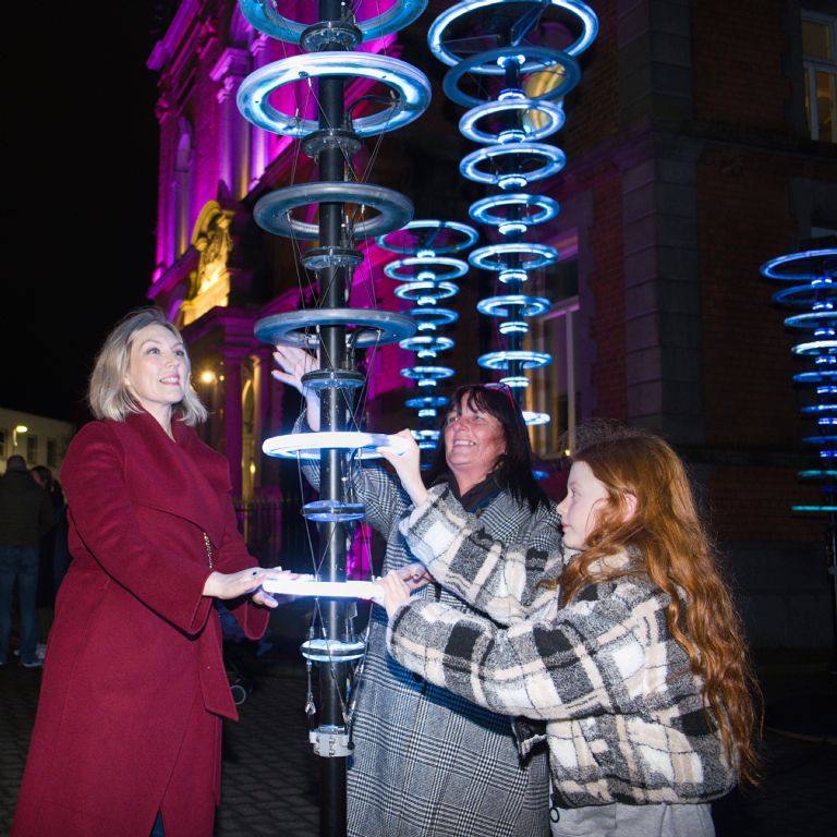 Illumaphonium: Halo Art Installation to Help Boost Newry Nighttime Economy