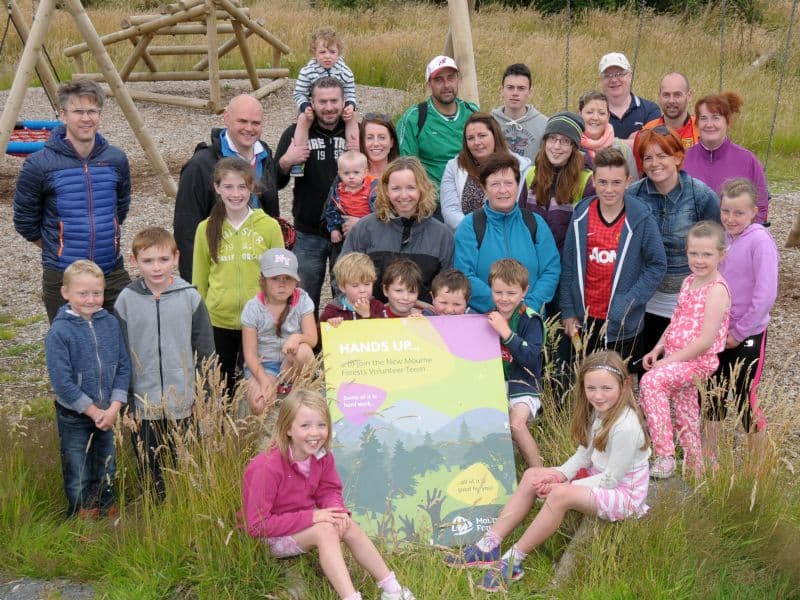 Mourne Forests Volunteer Team launched at Bunkers Hill Community Barbeque