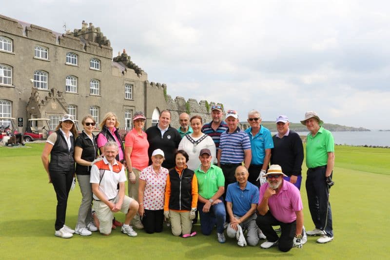 International Golfers Welcomed to Ardgalss