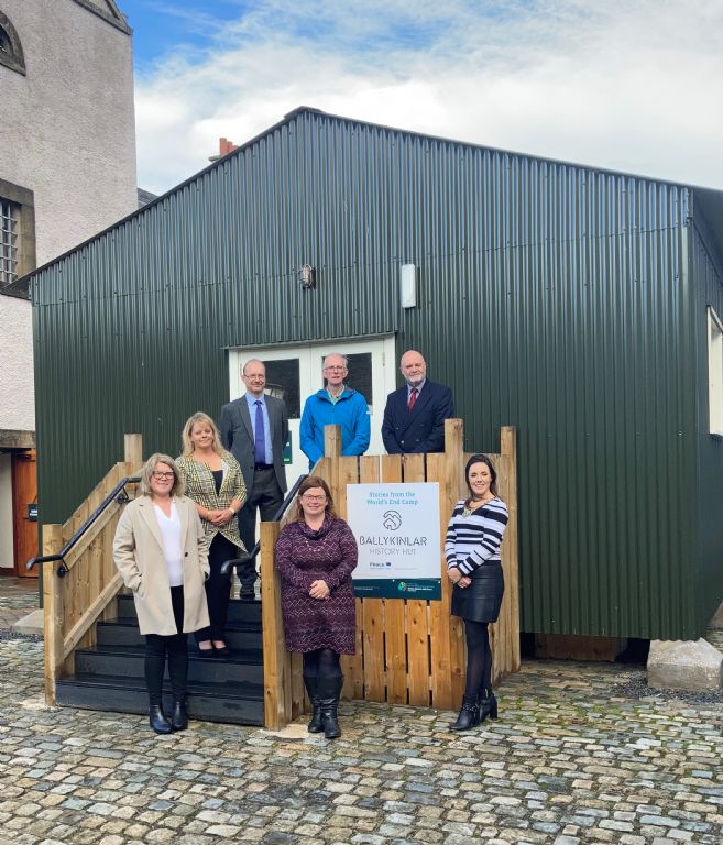 Council Chairperson Launches Ballykinlar History Hut Experience at Down County Museum