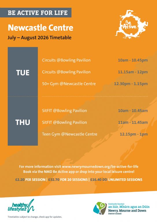 Newcastle Timetable