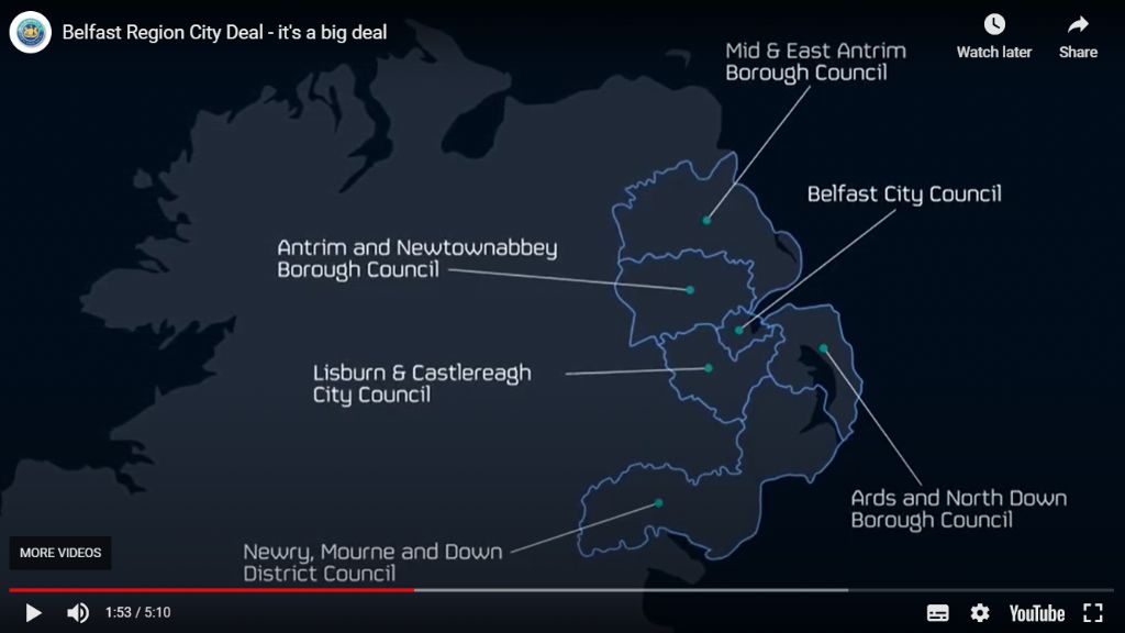 belfast region city deal and its transformative investment for the district