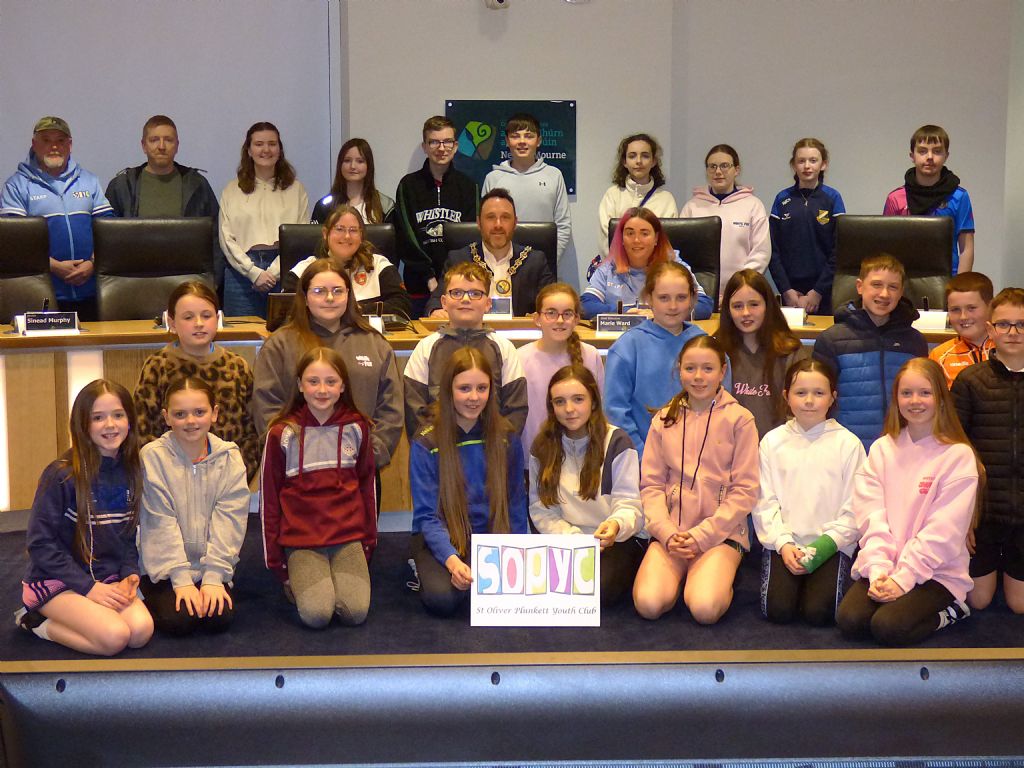 St Oliver Plunkett Youth Club Visit Downshire Civic Centre to Learn About Local Democracy