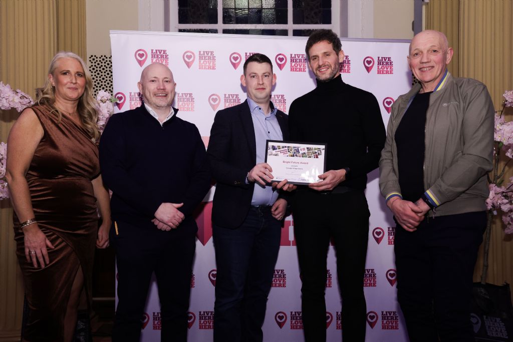 crossgar village greens proudly receive the bright future award