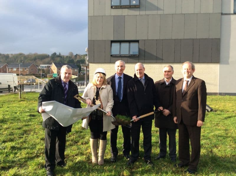 Official Cutting of First Sod at Newry Leisure Centre