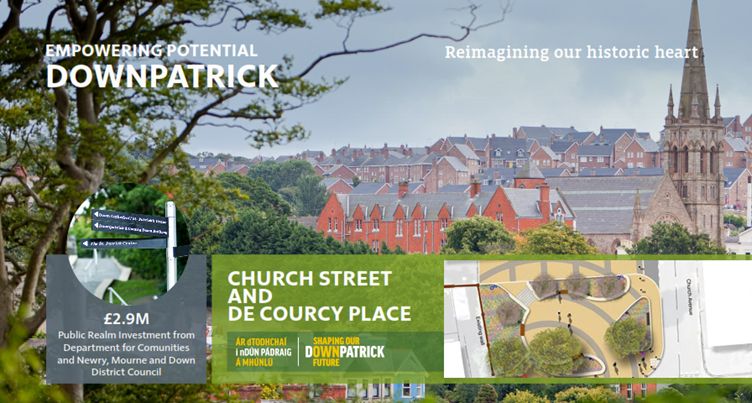 downpatrick regeneration empowering potential city scape photo