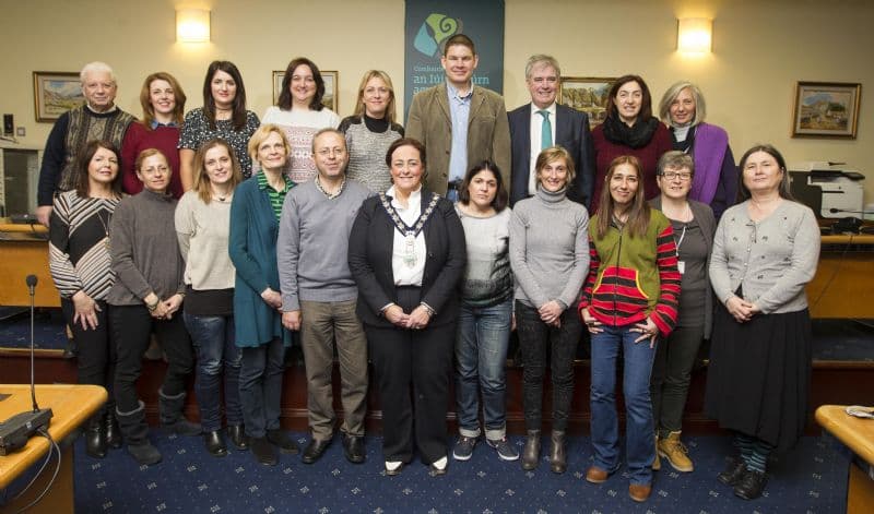 Chairperson Hosts Reception For Teachers Involved In Erasmus Sea Breeze Project 