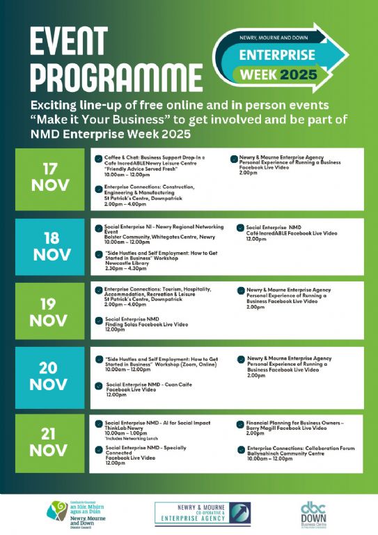 Enterprise Week programme for 2025