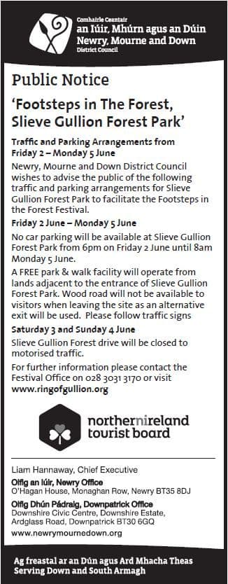 Footsteps in the Forest Traffic and Parking Arrangements 