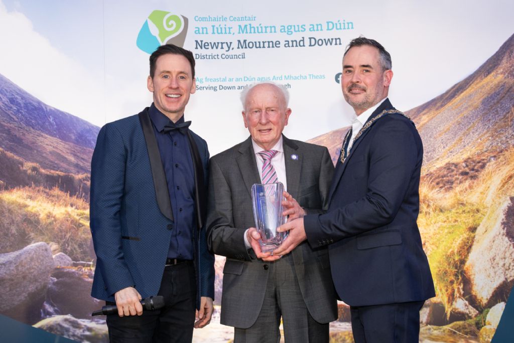 gervase mccartan winner of the fundraising award