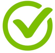 green tick icon