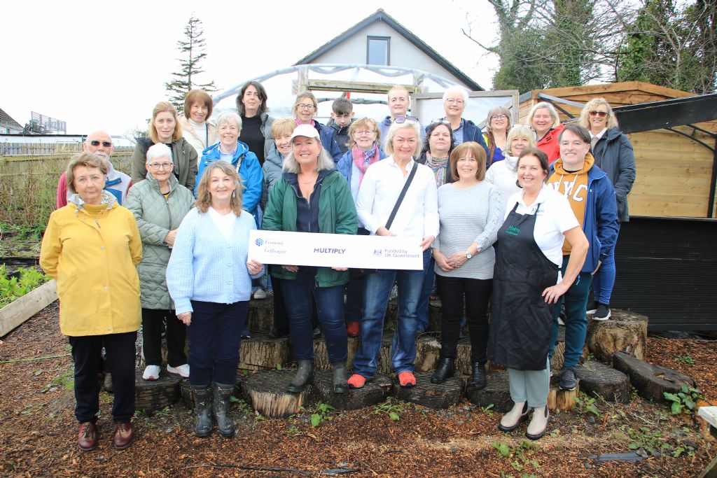 Green Spaces Growing Community Host Multiply Programme Event with Crotlieve DEA 