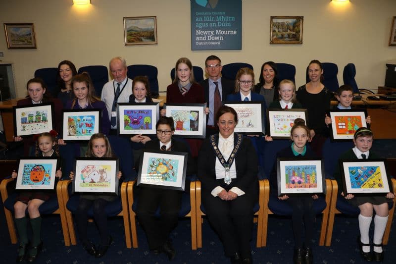 Chairperson Reveals Winners in the Council’s Schools’ Environmental Calendar Poster Competition