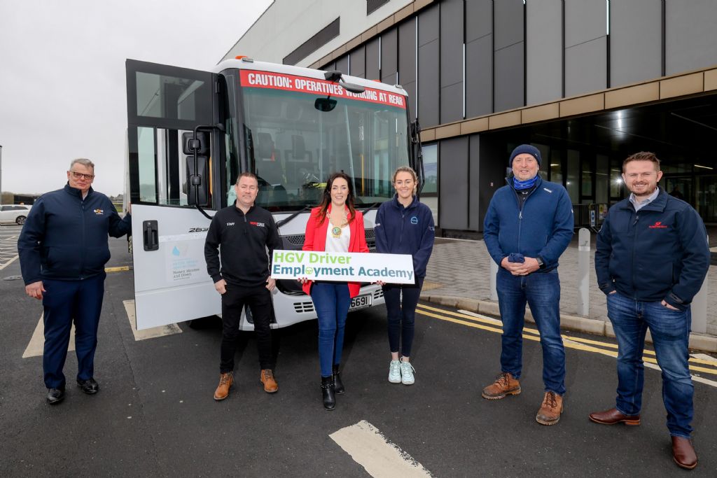 Newry, Mourne and Down Employment Academy Drives Careers Forward with New HGV Licence Training