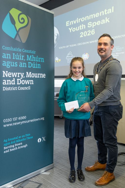 Junior Winner with Chairperson