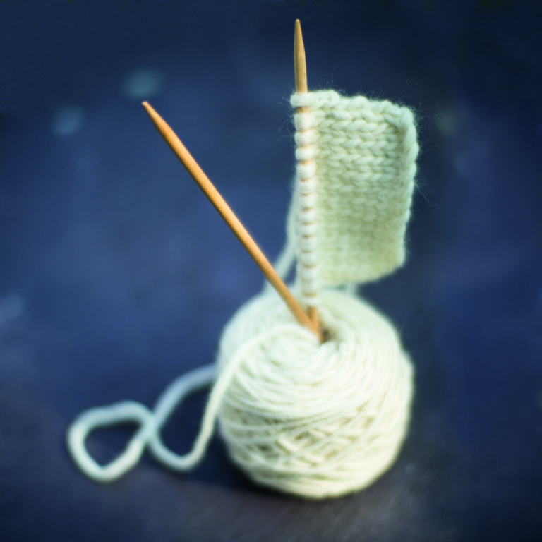 knitting image