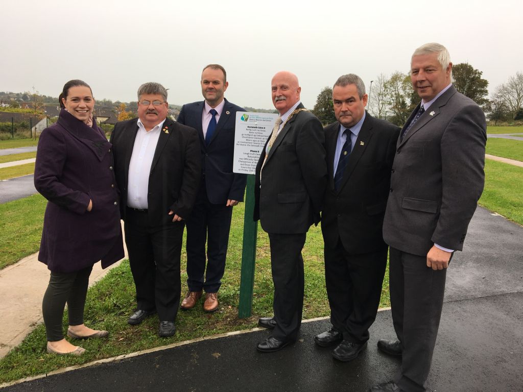 New Section of Lough Inch Cemetery Opened