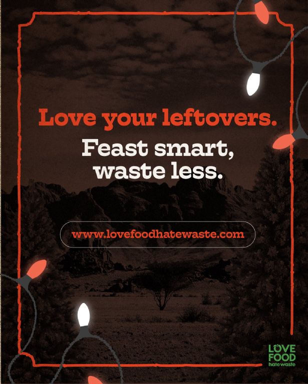 Council Encourages Residents to ‘Love Your Leftovers: Feast Smart, Waste Less’ This Christmas