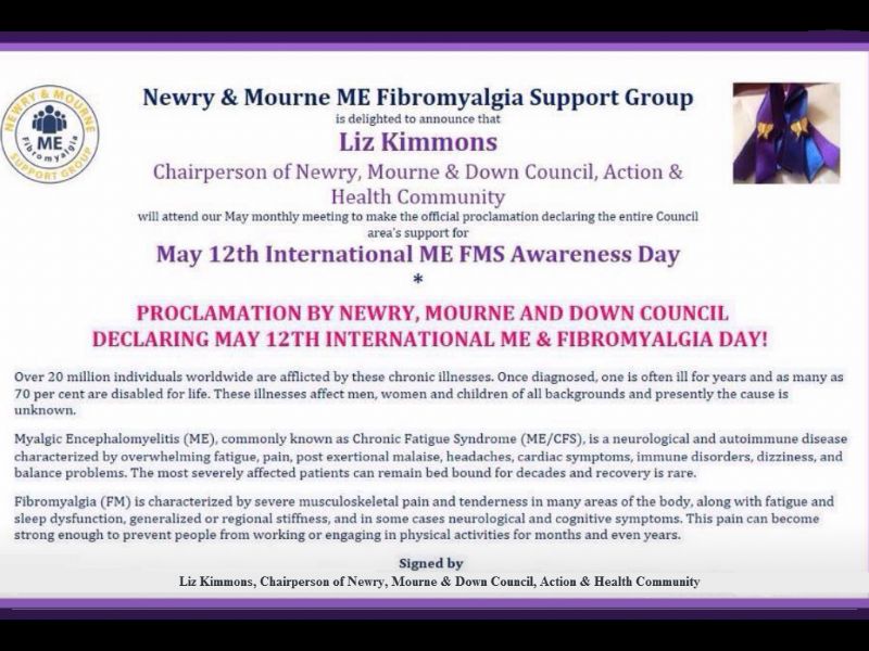 International ME FMS Awareness Day 12th May