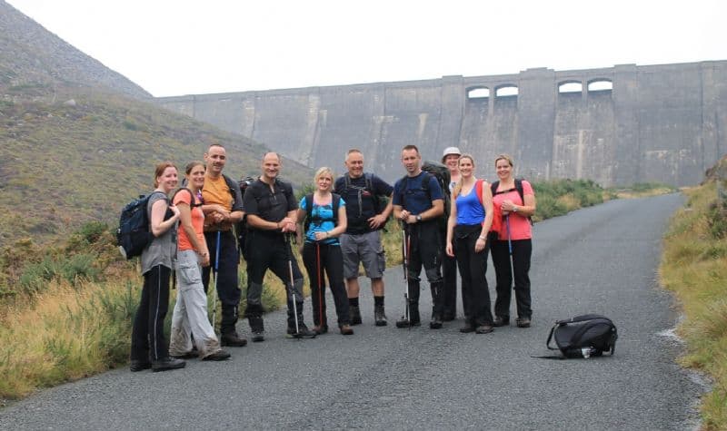 YOUTHS TACKLE THE MOURNE MOUNTAIN ADVENTURE CHALLENGE