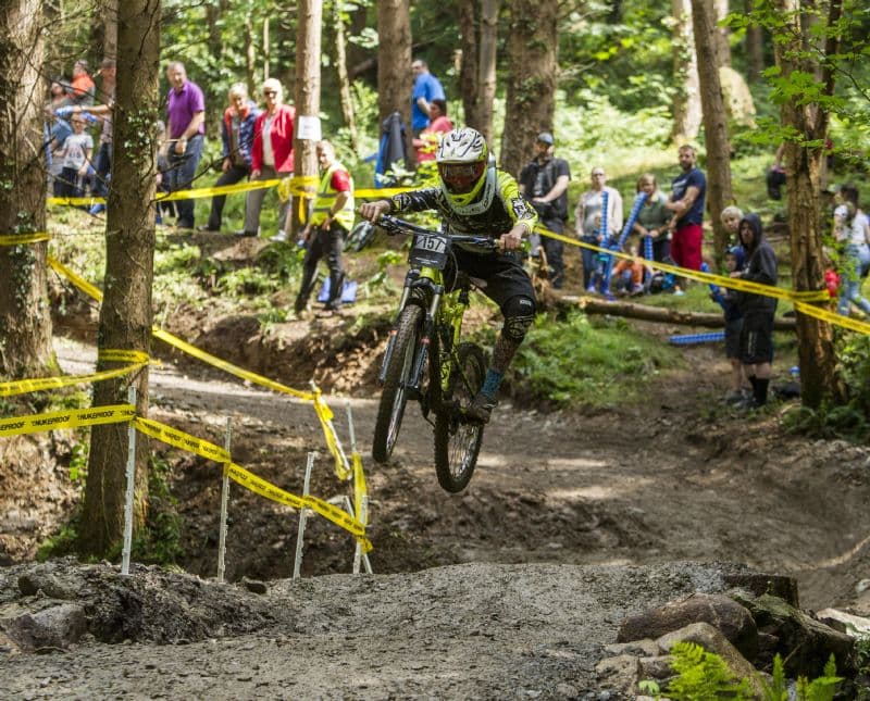 Kilbroney Forest Park Hosts Irish National Downhill Mountain Bike Championships