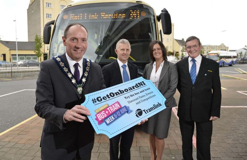 ‘Get On Board’ Northern Ireland’s first ever Bus and Train Week 