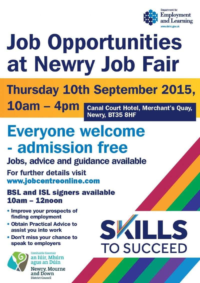 Job Opportunities at Newry Job Fair