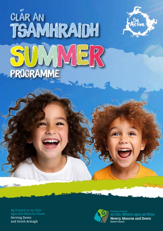 NMD Be Active Summer programme poster