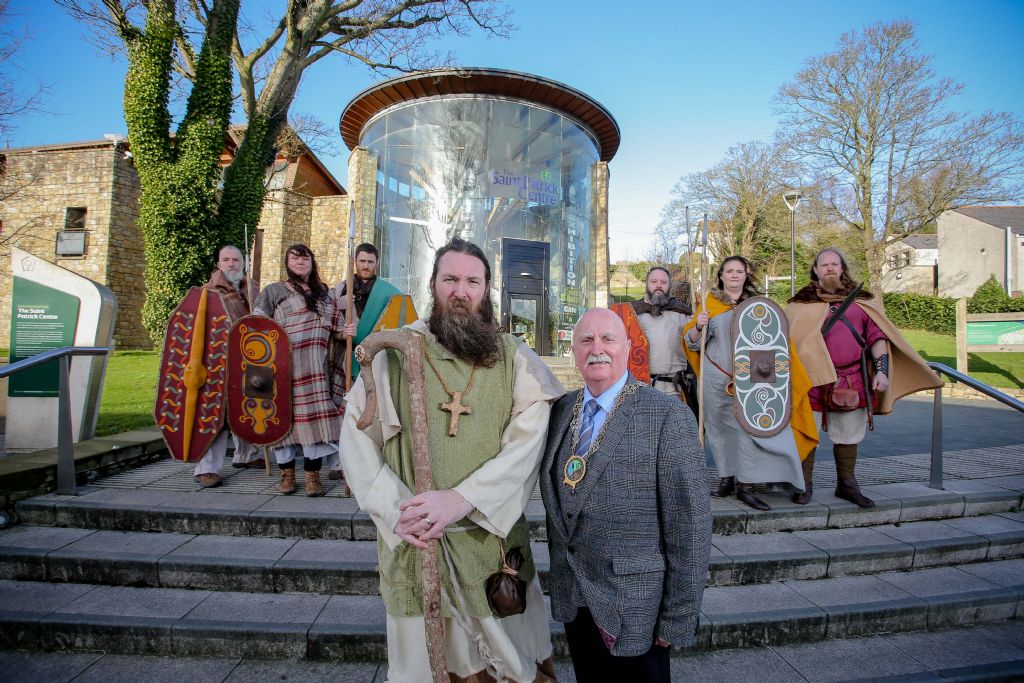 St Patrick leads the Celebrations in Downpatrick and Newry