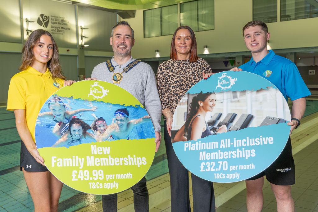 Newry, Mourne and Down District Council Launches NMD Be Active Campaign with Flexible Memberships for 2026