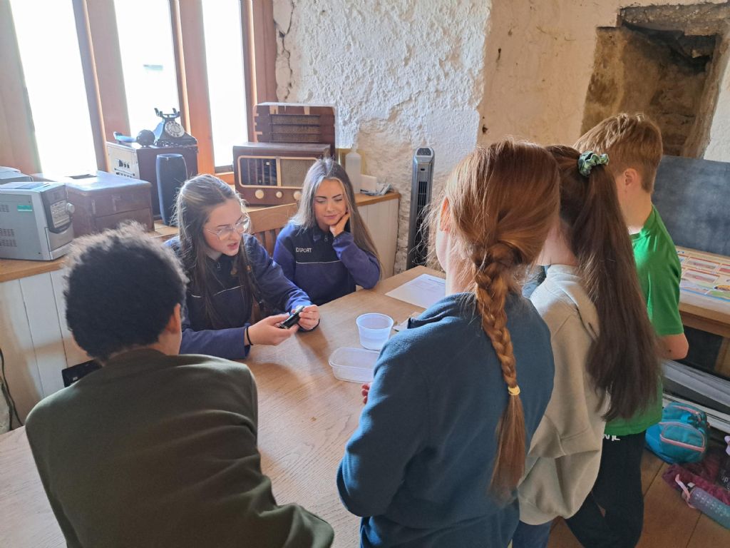 Young Adults Shine and Celebrate Ireland’s Fossil Heritage with Local School Children 