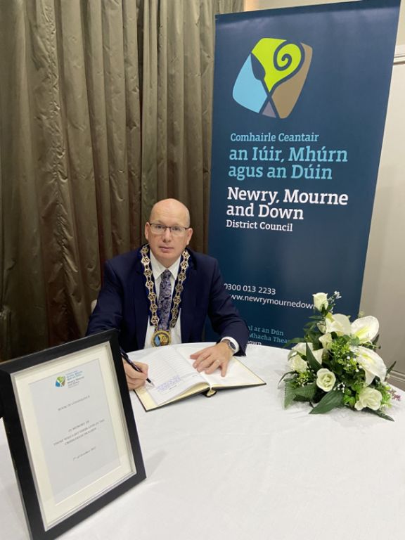 Council Chairperson Opens Books of Condolence Following Creeslough Tragedy