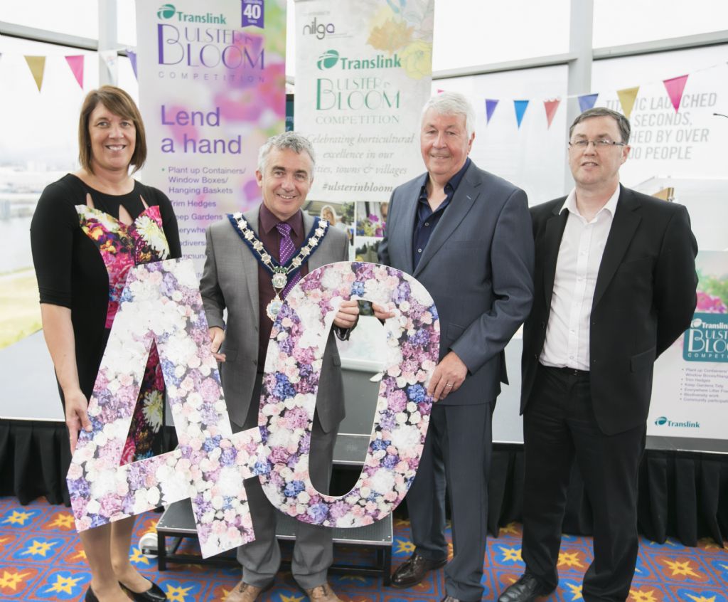 Launch of 2018 Translink Ulster in Bloom Competition - Celebrating 40 Years of Horticultural Excellence! 