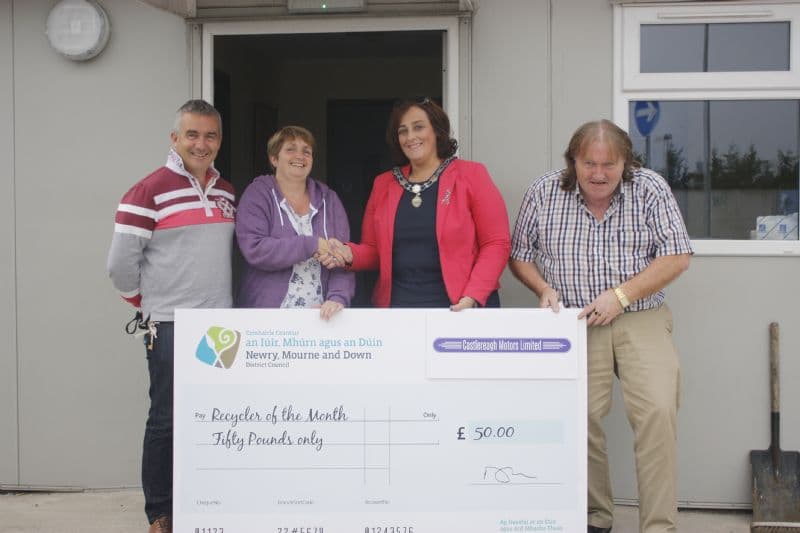 Ballynahinch Winner of Recycler of the Month