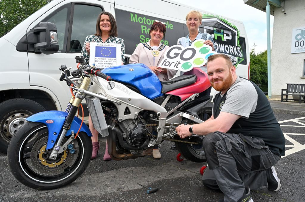 Downpatrick Business Owner Launches Motorbike Repair Business