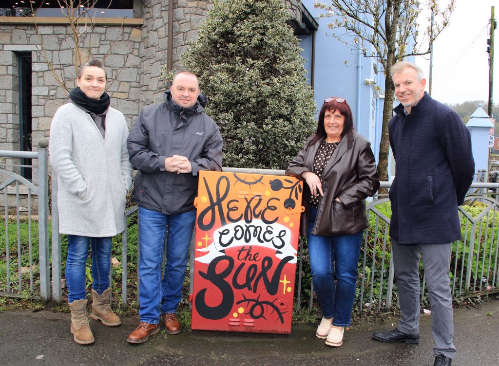 Newry’s Painted Utility Boxes Transformed into Works of Art as Part of New Urban Reimaging Project