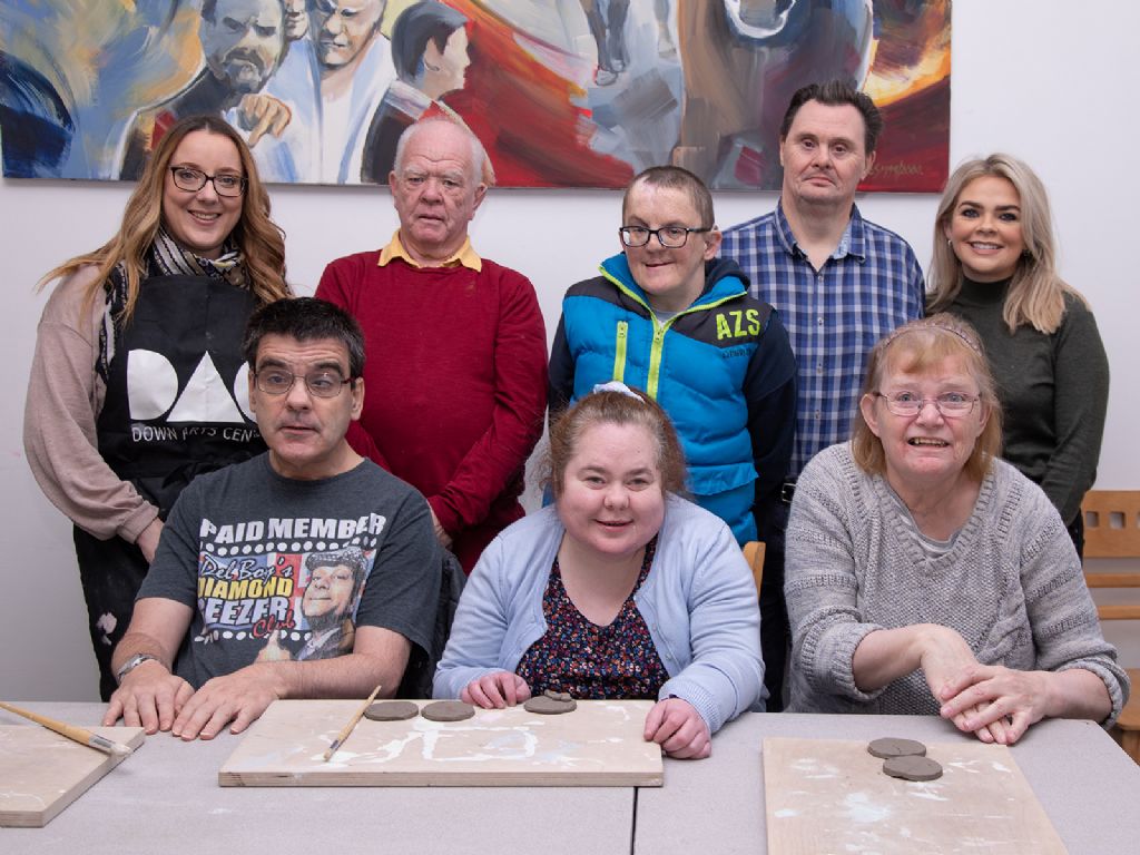 Council’s Artist in Residence Connects with the Community in Down Arts Centre