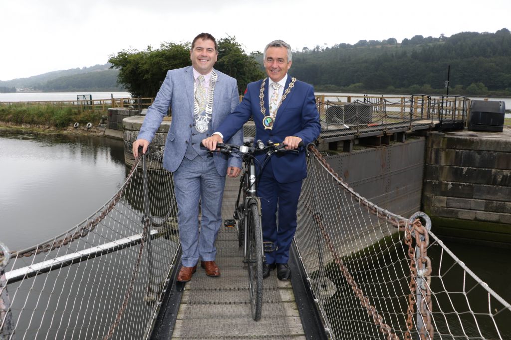 photo 4 official opening carlingfor   lough greenway - newry to victoria lock