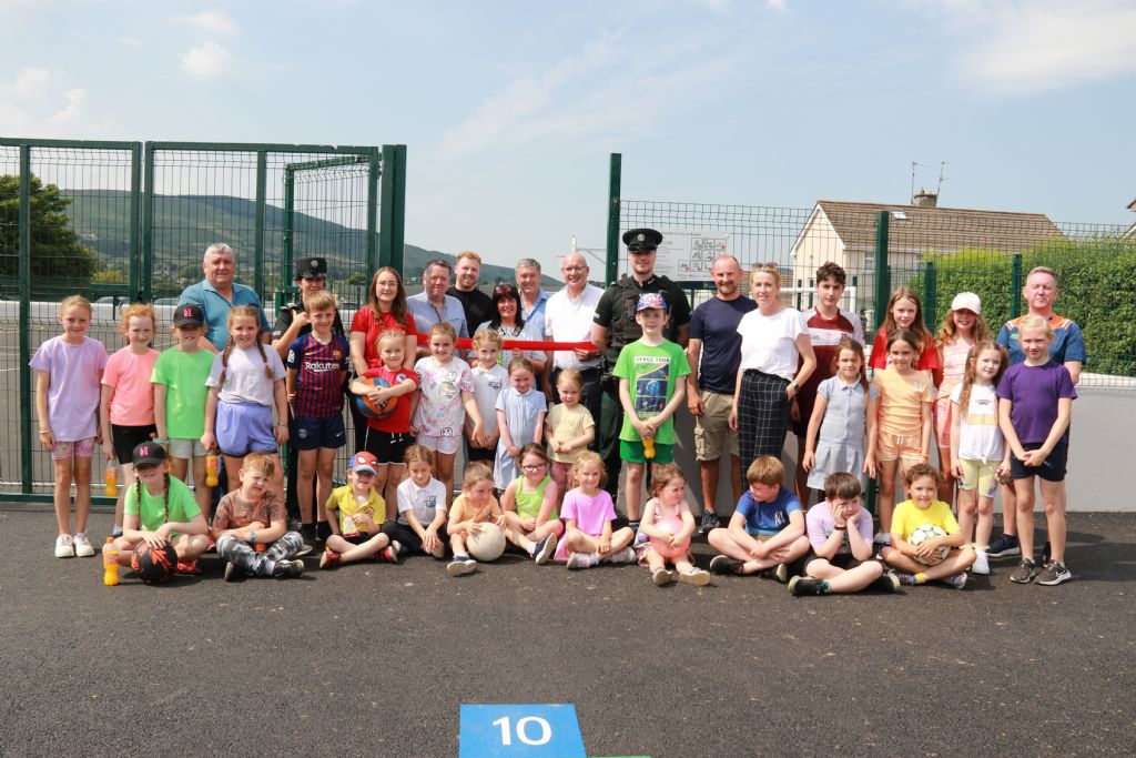 Multi Use Games Area (MUGA) Opened in Meigh