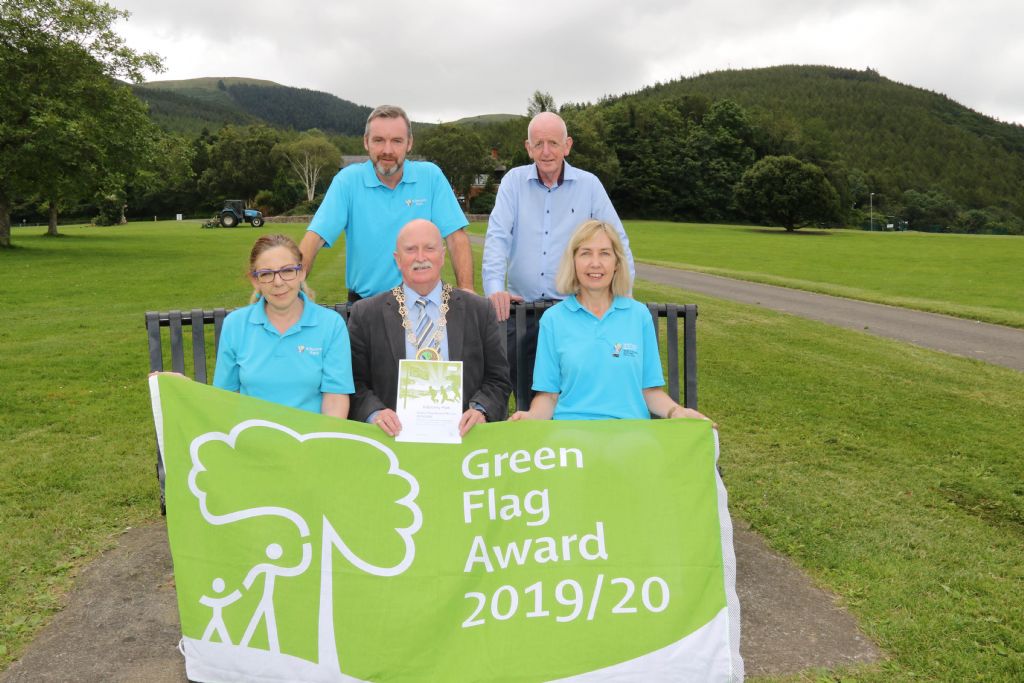 photo 7 green flag award for kilbroney park rostrevor