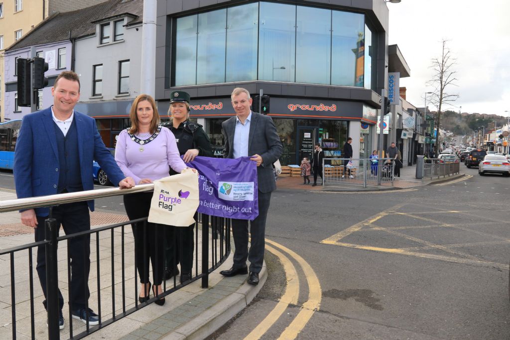 Newry City Retains Its Purple Flag Status for its Evening and Night Time Economy