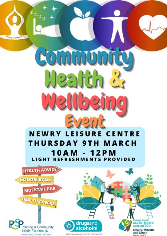 Put a Spring in Your Step with Newry, Mourne and Down PCSPs Health and Wellbeing Event