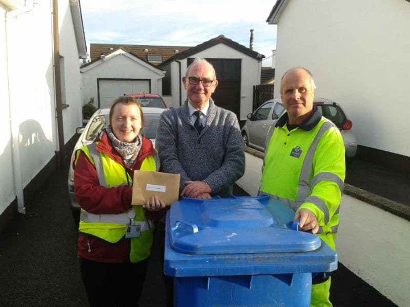 Newcastle Resident Wins December Recycler of the Month