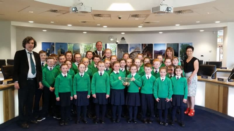 Chairperson Celebrates St Patrick’s Primary School, Drumgreenagh Winning Choir of the Year